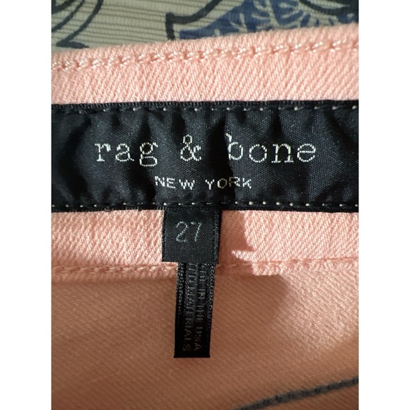 Rag and bone Stylish Blue and Pink Women's Jeans - Picture 3 of 4